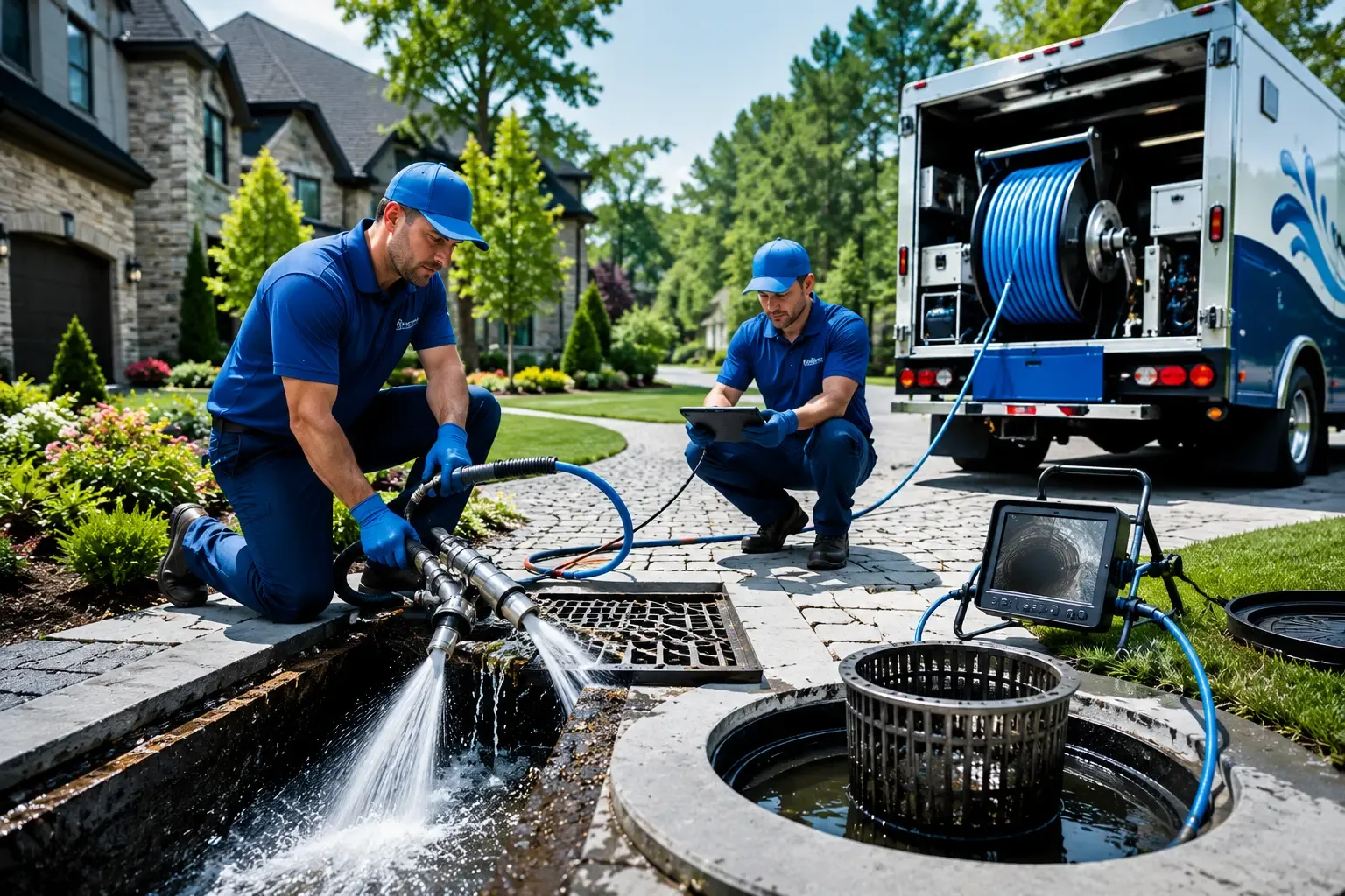 Local outdoor drain cleaning professionals in Redbird, OK
